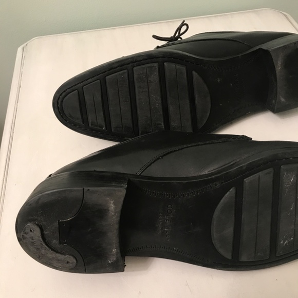 Cole Haan black leather shoes main image 4